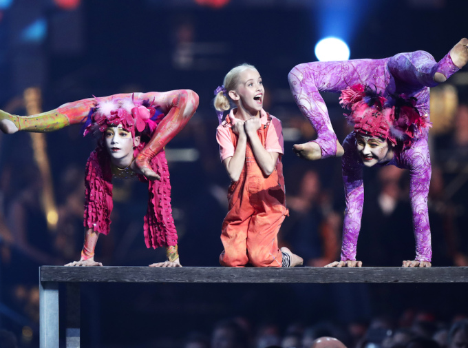  Le Petite Cirque under Nobels fredspriskonsert. Foto: Berit Roald / NTB scanpix